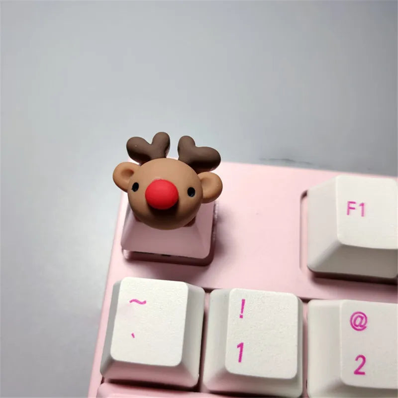 Cartoon Cute DIY Keycaps Esc Mechanical keyboard Caps Cherry Mx Lovely Personalized Custom Key Cap Gamer