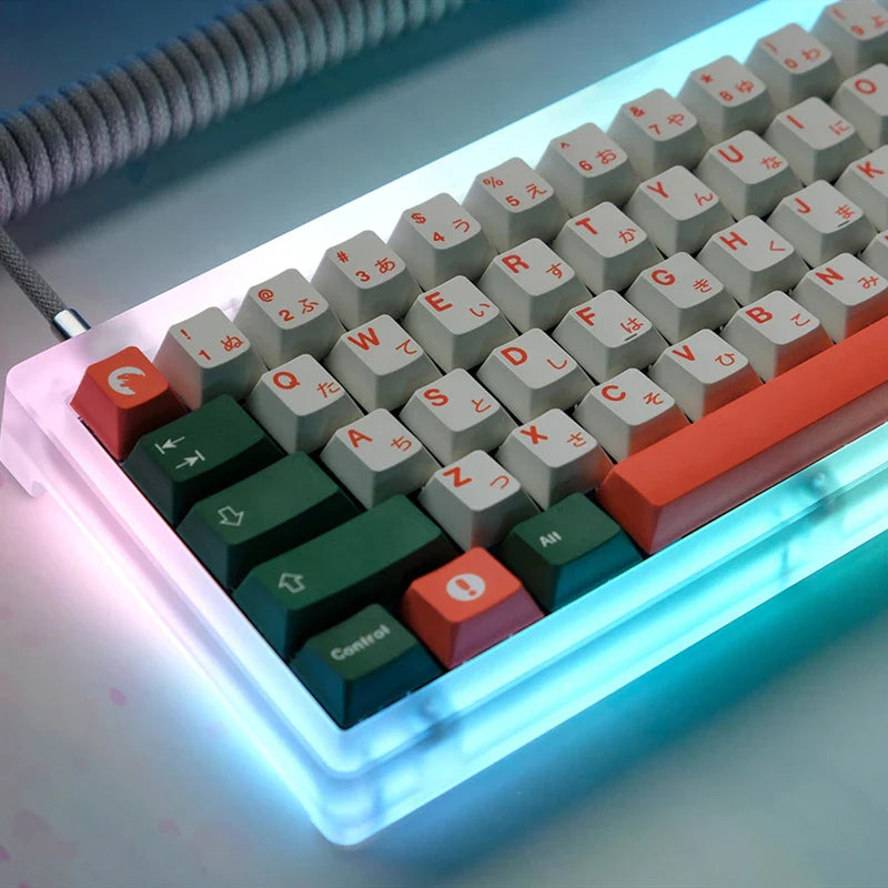 1 Set GMK Kaiju Keycaps PBT Dye Sublimation Key Caps Cherry Profile Keycap With ISO Enter 6U 6.5U 7U Spacebar