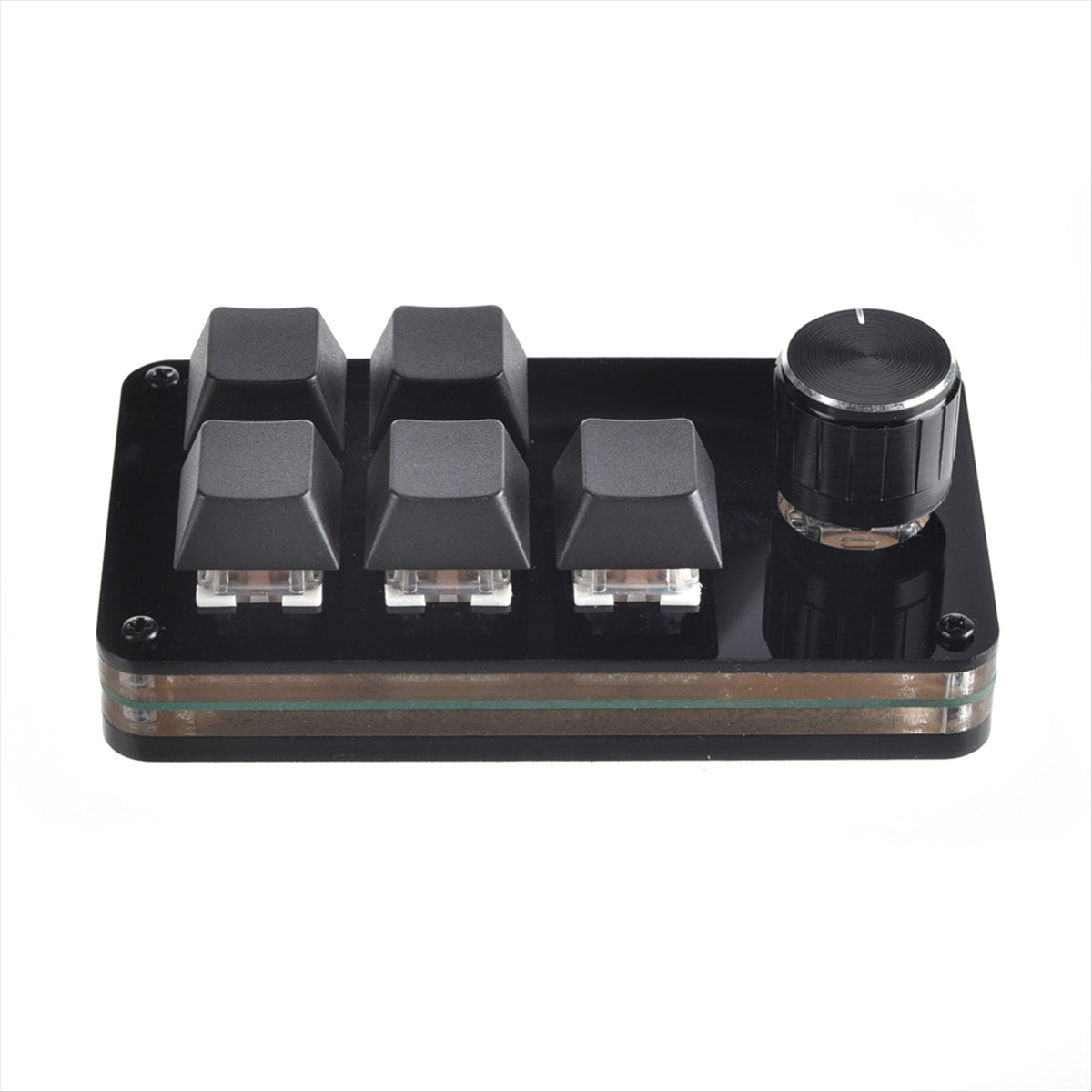Mini Keyboard 5 Key 1 Knob Gamer Programmable Keyboard DIY Hot Swap Customization Mechanical Keyboard Macro Keypad