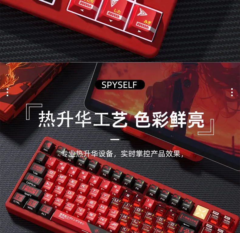 Duplex Translucent Cherry Keycap Set PBT Side Engraved for MX Switch HI75 HI8 68 F99 104 64 Wooting Mechanical Keyboards