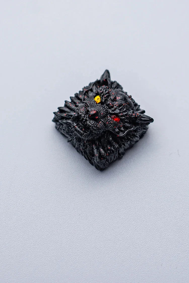 MiFuny Dragon Keycap 3D Handmade Resin Keycaps for Mechanical Keyboard Custom Cool Key Cap Keyboard Accessories Decoration Gift
