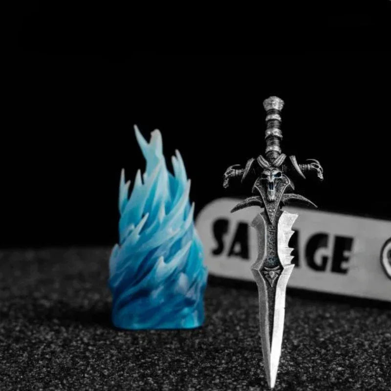 World of Warcraft Frostmourne Anime Keycaps Custom Key Caps for Mechanical Keyboard Caps Korean Keycap PC Game Peripheral Gifts