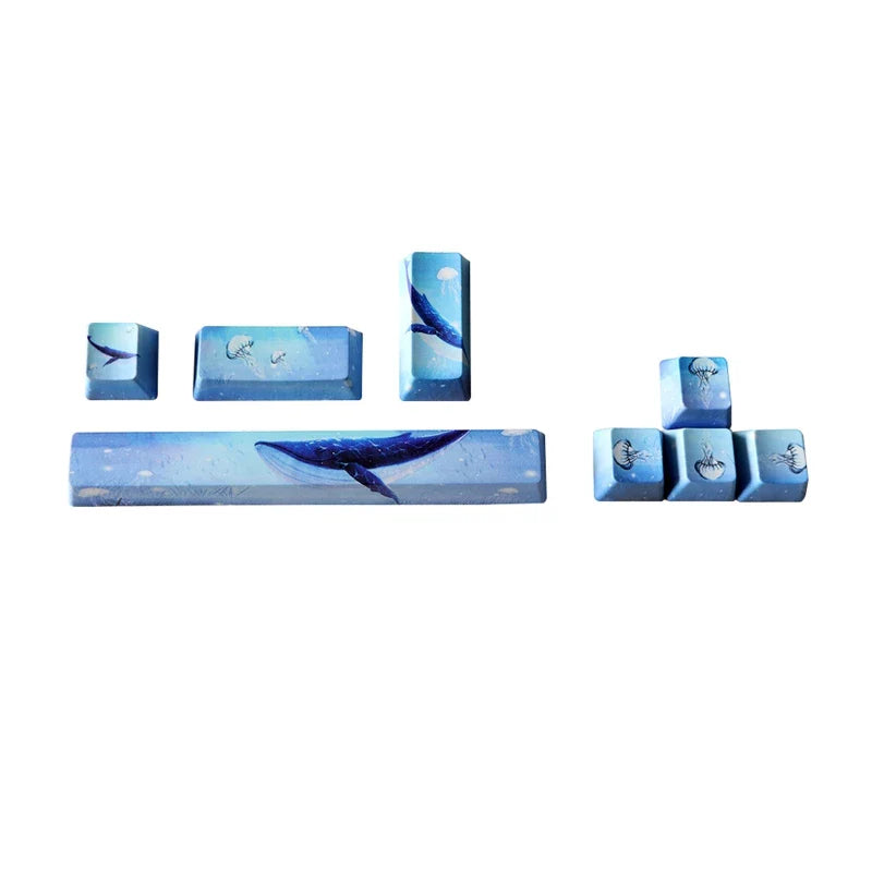DIY Mechanical Keyboard PBT OEM Profile Direction ESC Enter Keycap Five Sides Dye Subbed Keycap for Cherry MX Switch