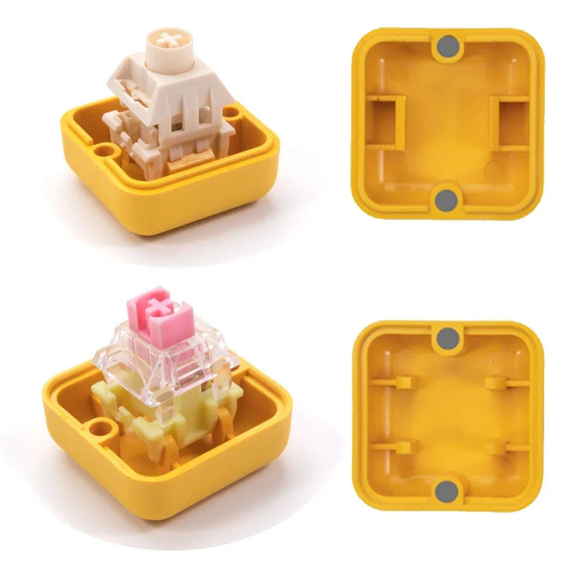 129Keys Pudding Keycap OEM ABS Set Key Cap Ergonomic Cute Key Cap Backlit for Mx Profile Mechanical Keyboard Kit Keycaps