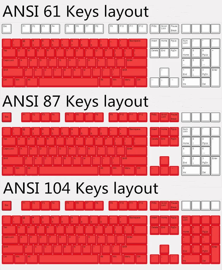 4 pcs/set keysets backlight OW key caps ABS etched  Keycap shine-through for Overwatch gamer Mechanical Keyboard ANSI black