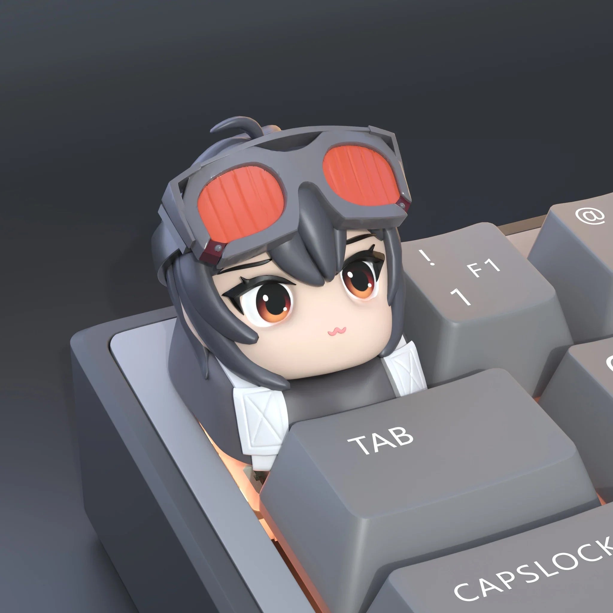 Zenless Zone Zero Keycap Custom Ellen Joe Amime Artisan Keycap Cute Kawaii Korean Point  Key Caps Mechanical Keyboard Accessory