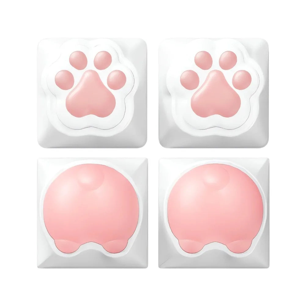 3D Cute Soft Cartoon Keycaps Replace for Cherry MX Gaming Mechanical Keyboard Keycap Keys Anime Custom Key Caps