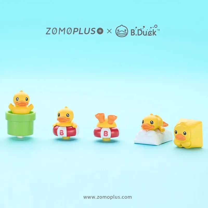 ZOMO X B. Duck 3D Keycap Toy Personalized Mechanical Keyboard PBT Decoration ESC Cherry Axis