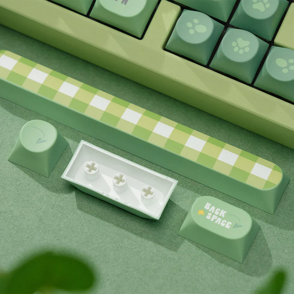 Transparent Keycaps PC 170 Keys Set for Mechanical Keyboard Keycap Accessories Personalized Customization DDA Profile Keycaps
