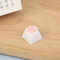 1PC Cute Cat Paw Keycaps For Mechanical Keyboard Cherry MX Switch DIY Key Cap Soft Silicone Keycup Artisan Pink Color