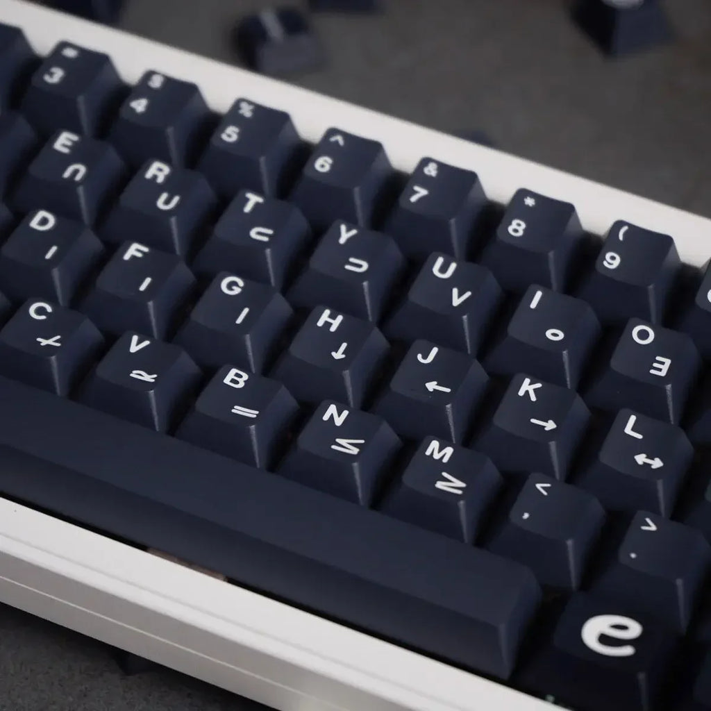 Keycaps Full Sublimation Black Compatible Mechanical Keyboard 61/87/108