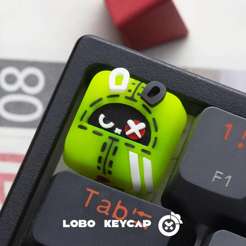 Zenless Zone Zero Keycap Custom Ellen Joe Amime Artisan Keycap Cute Kawaii Korean Point  Key Caps Mechanical Keyboard Accessory