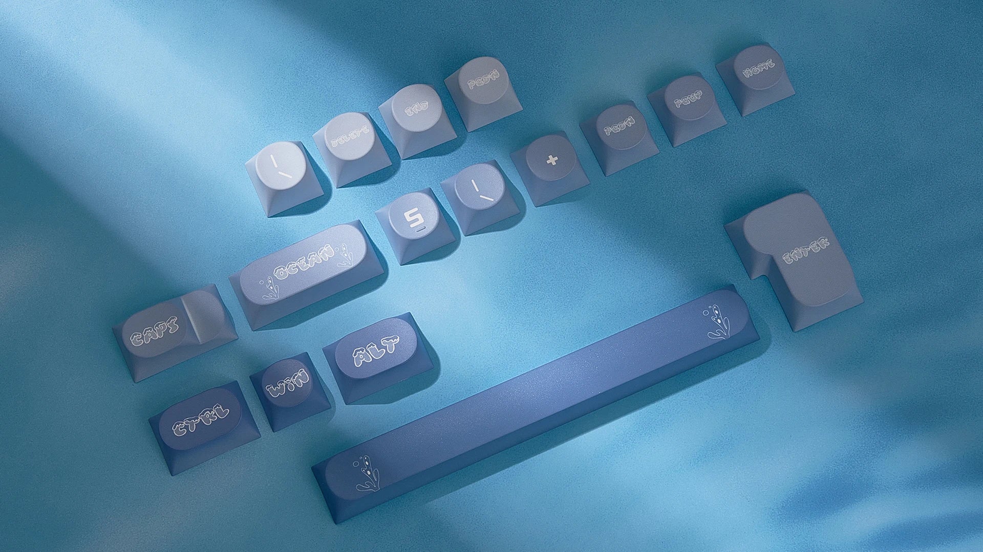 Transparent Keycaps PC 170 Keys Set for Mechanical Keyboard Keycap Accessories Personalized Customization DDA Profile Keycaps