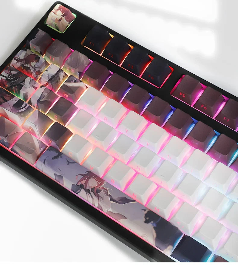 Honkai: Star Rail Anime Artisan Keycap Kafka Cute Cartoon 137key Customized Cherry Profile Keycap PBT Gaming Mechanical Keyboard