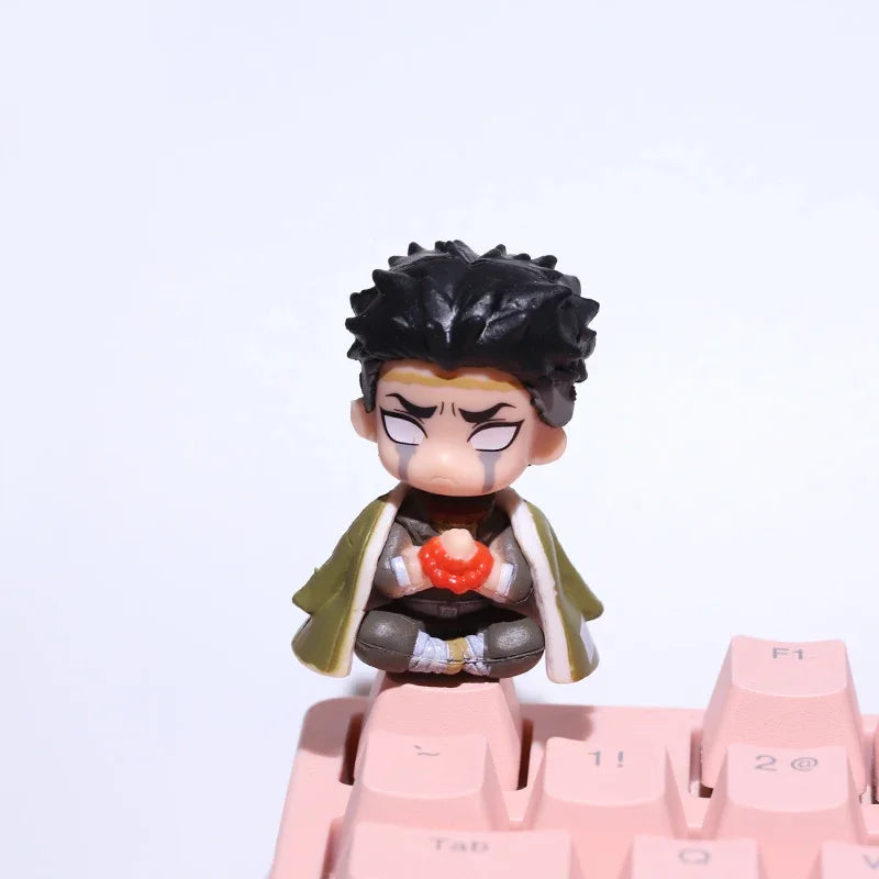Cute Stereo Anime Keycaps For Mechanical Keyboard Caps PBT Personalized Cherry MX Artisan Custom Pink ESC Keycap