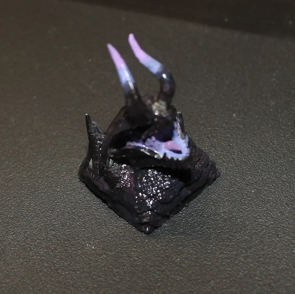Monster Hunter Themed Keycaps Gore Magala/Acid Glavenus Personalized Mechanical Keyboard Keycaps Cartoon 3D Resin Artist Keycaps