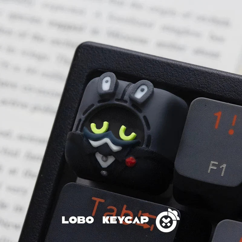 Zenless Zone Zero Anime Keycaps Creative Resin Mechanical Keyboard Keycaps Customized Keycaps Anime Game Sharkboo Key Cap Gifts