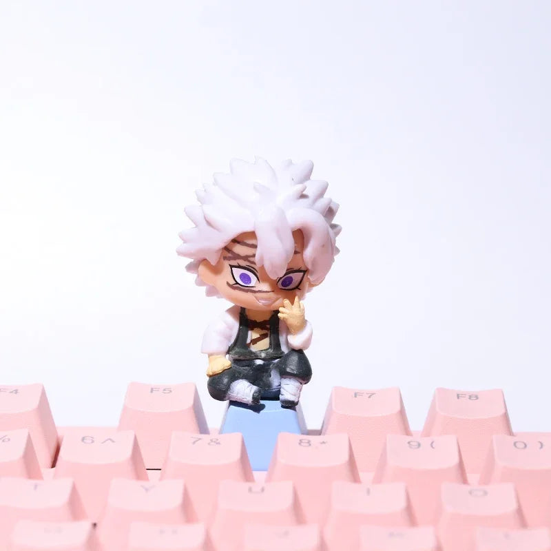 Cute Stereo Anime Keycaps For Mechanical Keyboard Caps PBT Personalized Cherry MX Artisan Custom Pink ESC Keycap