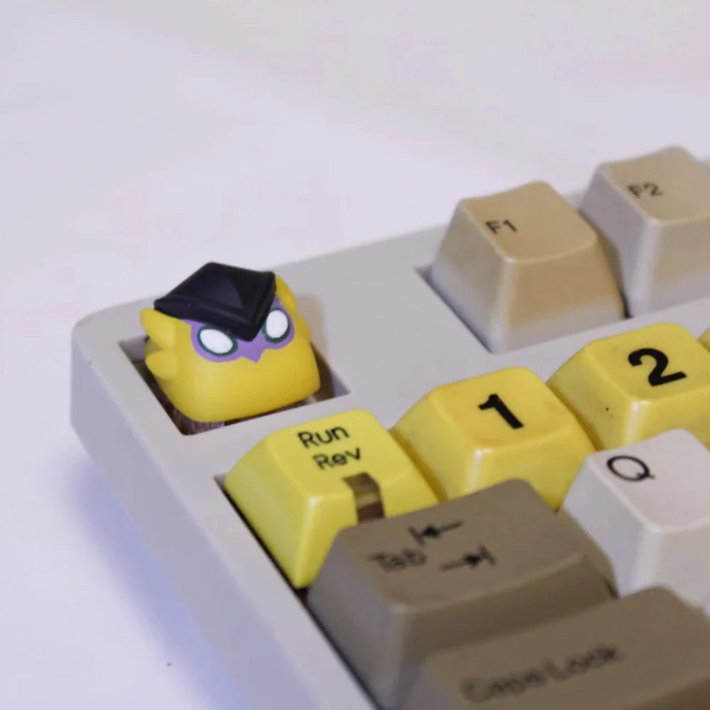 Valorant Keycap Gekko Wingman Anime Keycap Original Resin Keyboard Cap Custom Artisan Key Cap for Mechanical Keyboard Gamer Gift
