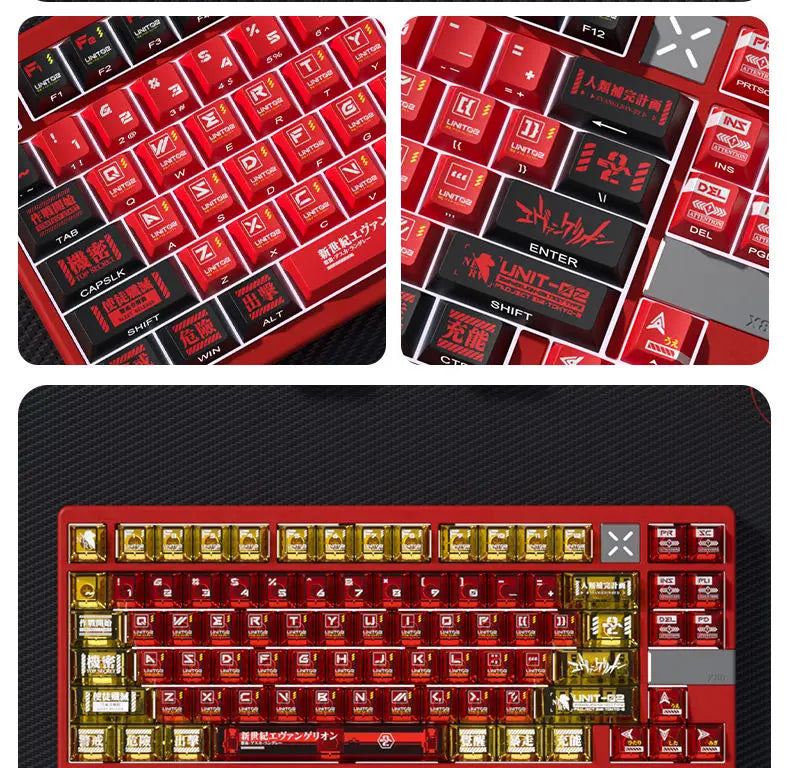 Duplex Translucent Cherry Keycap Set PBT Side Engraved for MX Switch HI75 HI8 68 F99 104 64 Wooting Mechanical Keyboards