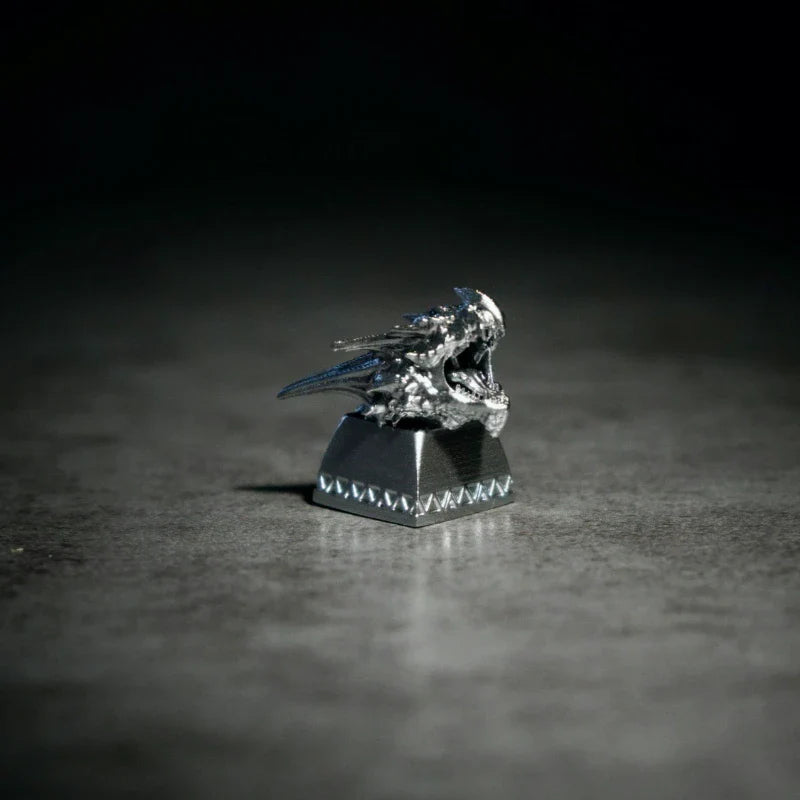 MonsterHunter Dragon Anime Artisan Point Keycaps 3D Customization Handmade Gaming Decoration KeyCap for Mechanical Keyboard Gift