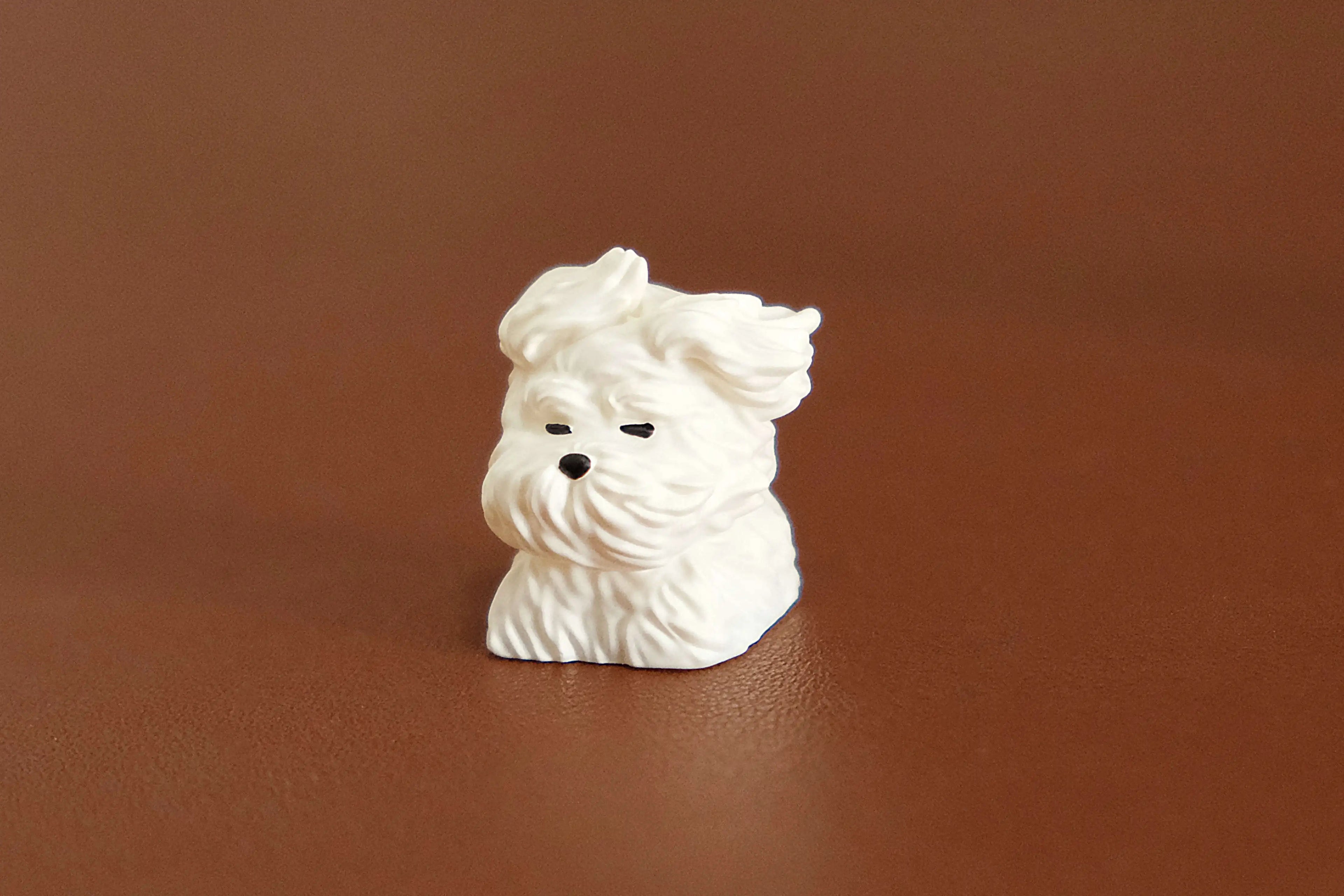 1pcs Stray Dog Personalized Theme Keycap 25mm Height Abs Class Resin Material Mechanical Keyboard Anime Cartoon Cute Game Keycap