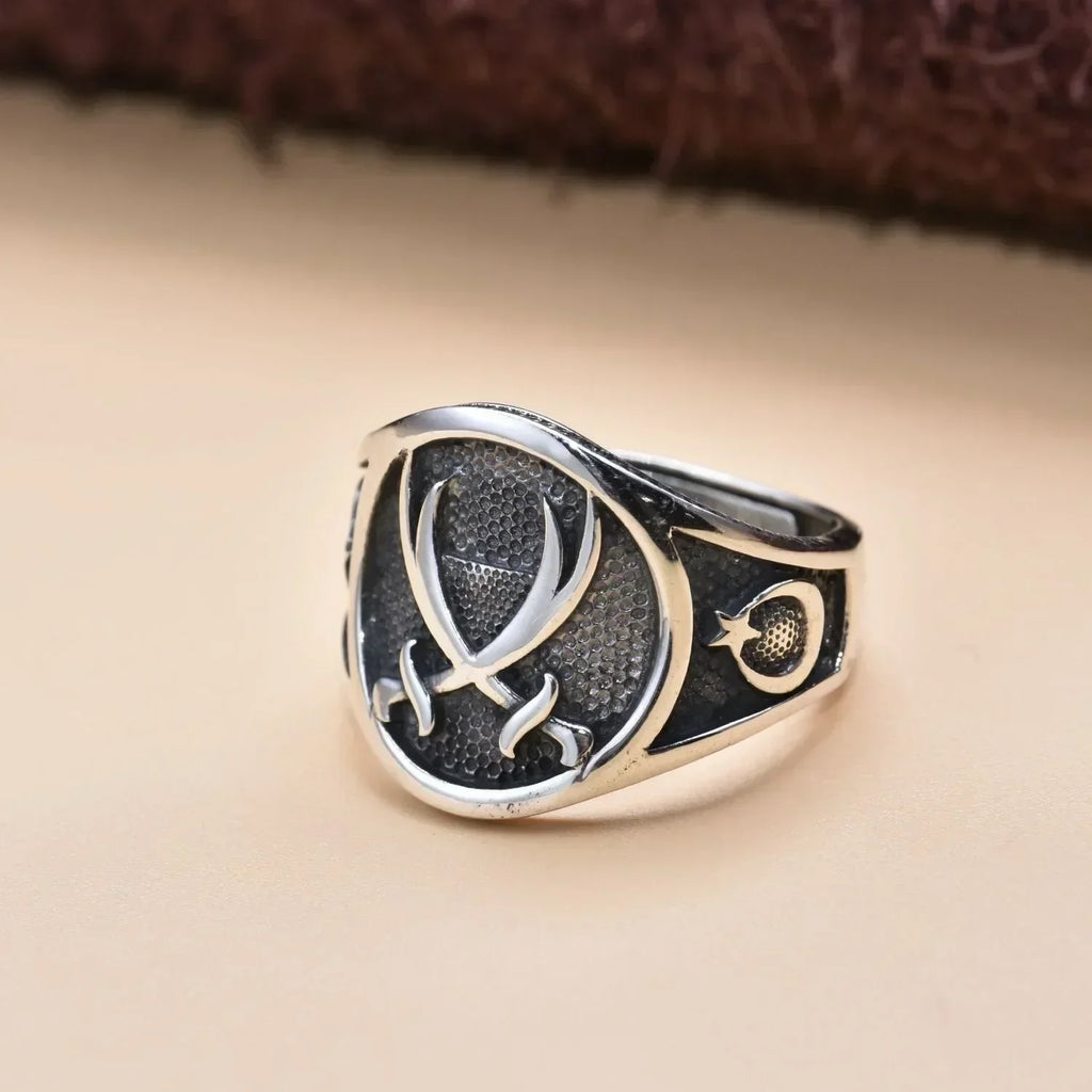 Punk Trend Spider Insect Open Adjustable Ring Men Street Hip Hop Fashion Cool Jewelry Boy Gift