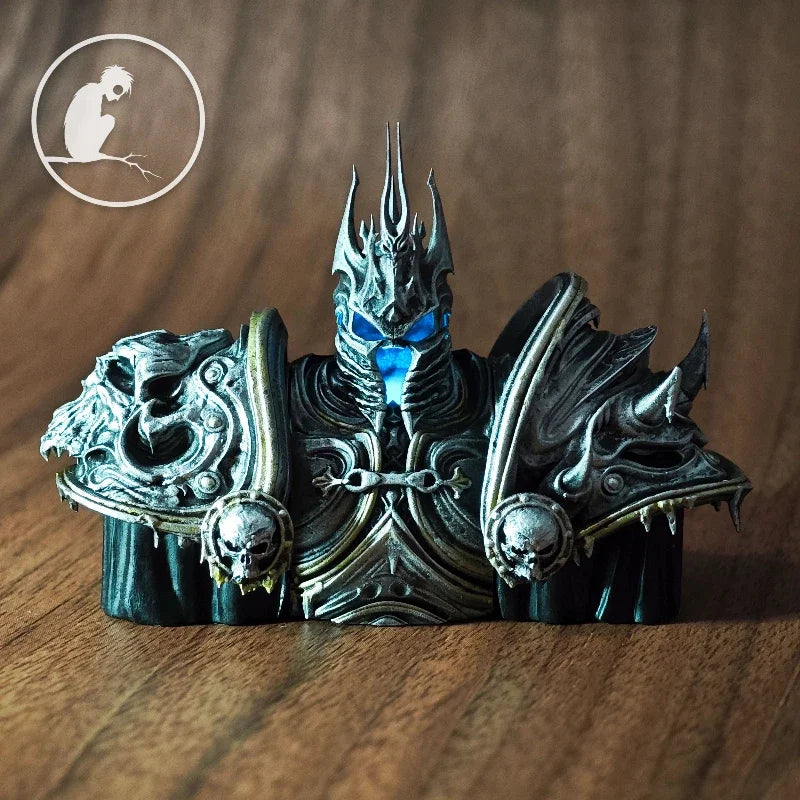 Warcraft Theme Keycap Frostmourne Keycaps Handmade Resin Backlit Key Cap MX Switch Customized Mechanical Keyboard  Accessories