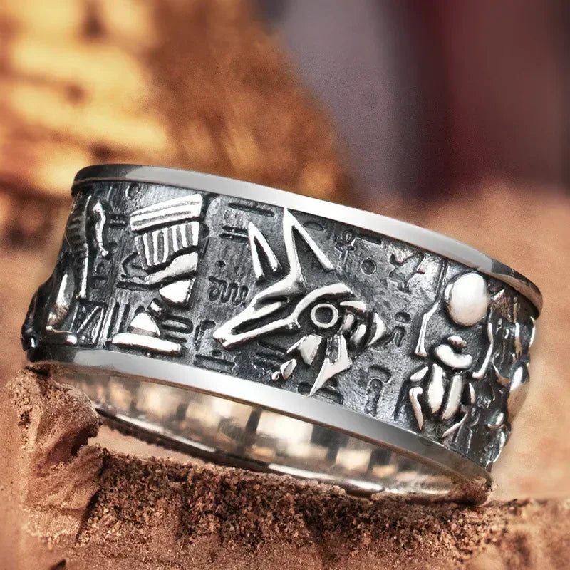Punk Trend Spider Insect Open Adjustable Ring Men Street Hip Hop Fashion Cool Jewelry Boy Gift