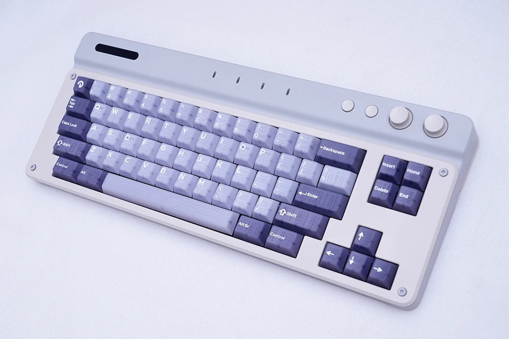 TAC T2 Keyboard Kit Wired Custom CNC Baked Enamel Electrophoresis 65% Configuration Ship Shell Structure PC Positioning Board