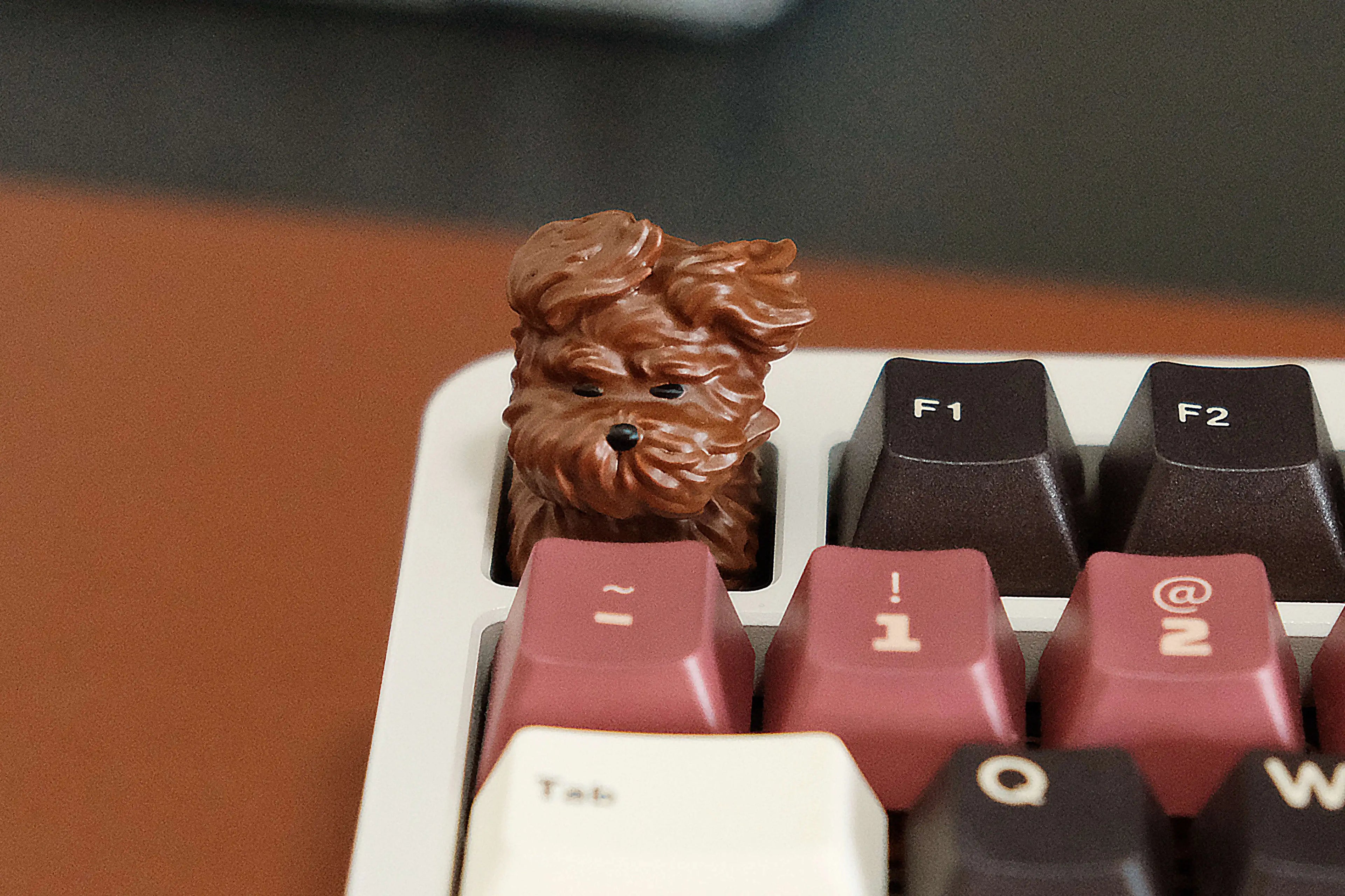 1pcs Stray Dog Personalized Theme Keycap 25mm Height Abs Class Resin Material Mechanical Keyboard Anime Cartoon Cute Game Keycap